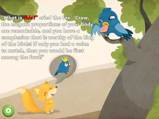 Ảnh chụp màn hình của Kila: The Fox and the Crow iPad 