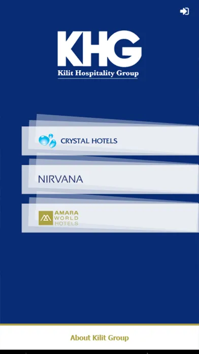 Zrzuty ekranu Kilit Hospitality Group