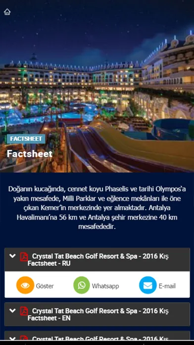 Zrzuty ekranu Kilit Hospitality Group