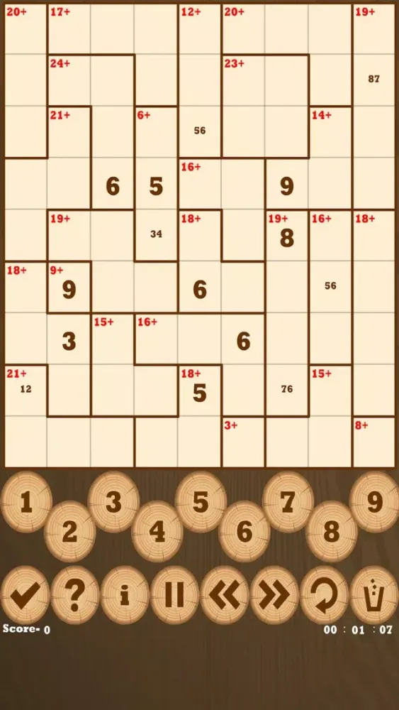Killer-Sudoku Free স্ক্রিনশট