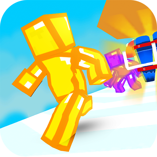 3D Tall Man Run Race