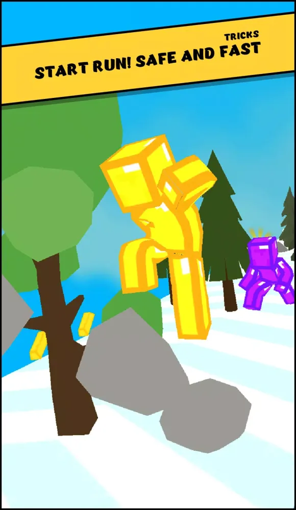 3D Tall Man Run Race Ekran Görüntüleri