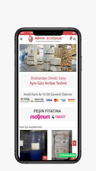 Captures d'écran de Kimya Borsası