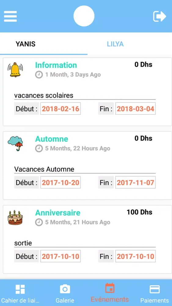 Parent App – Kinder Garden by Screenshots