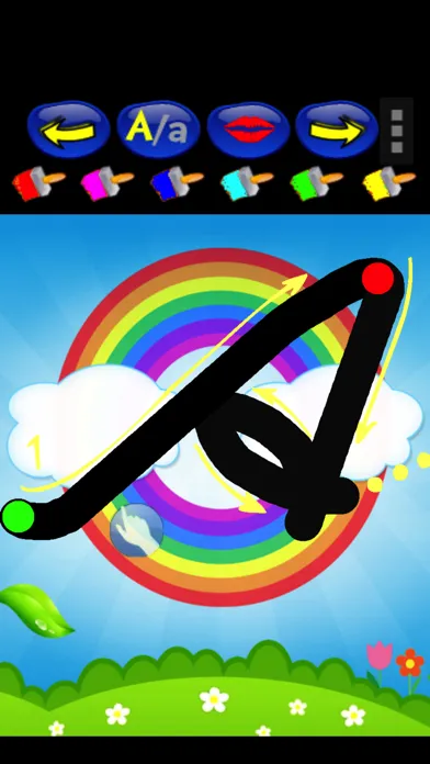 Write ABC - Cursive alphabets Screenshots