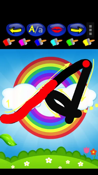 Write ABC - Cursive alphabets Screenshots