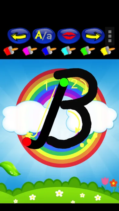 Write ABC - Cursive alphabets Screenshots