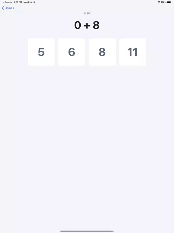 Manta Math iPad  스크린샷