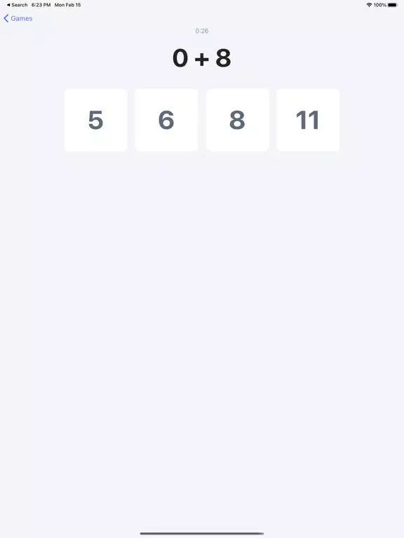 Manta Math iPad  Screenshots