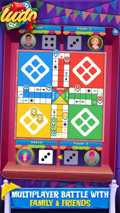Скриншоты Ludo: Fun Online Dice Game