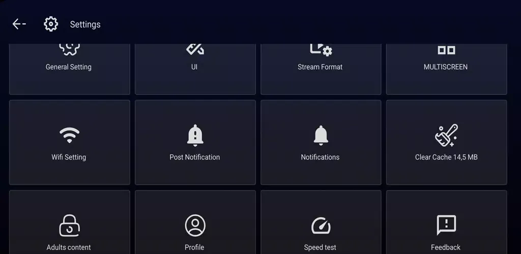 Ảnh chụp màn hình của KNG Player