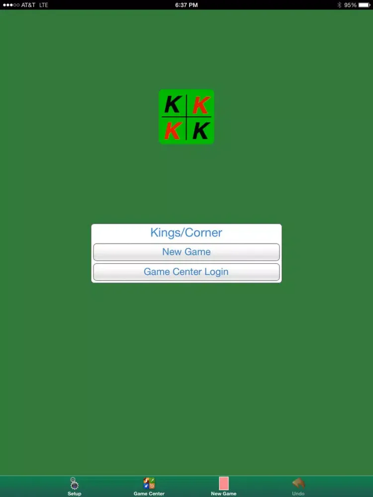 Zrzuty ekranu Kings Corner iPad 