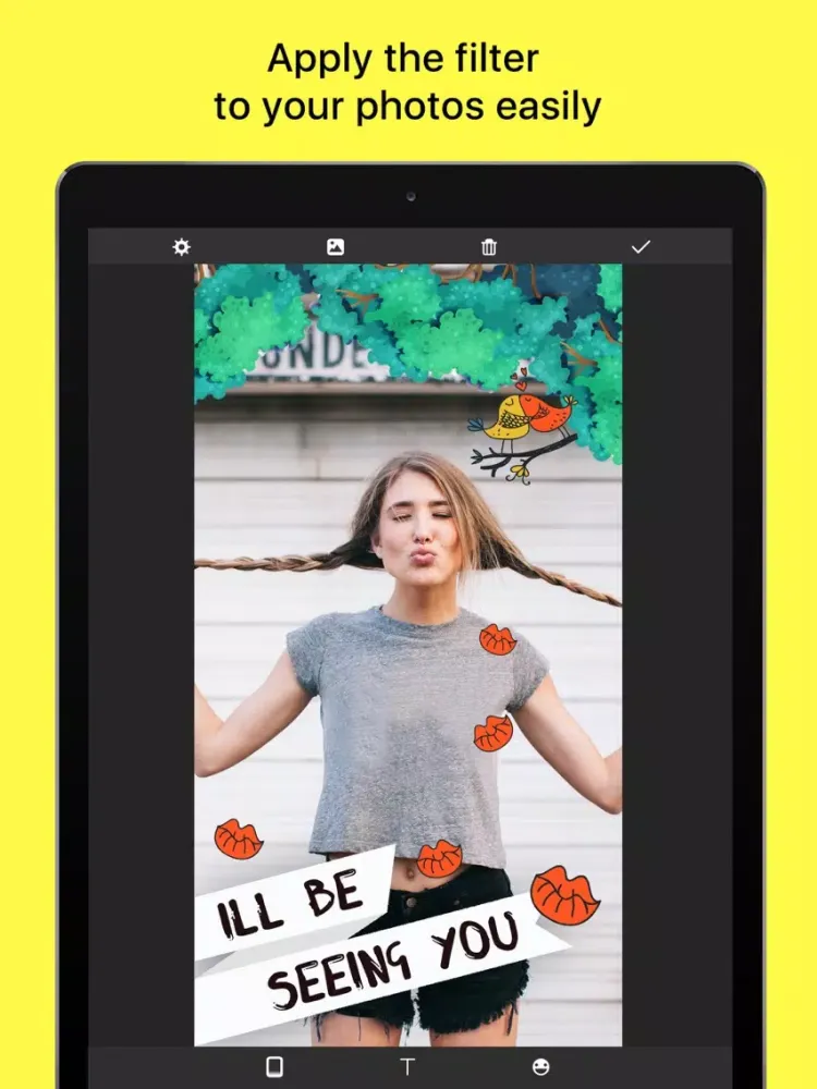 Zrzuty ekranu Geofilter Maker iPad 