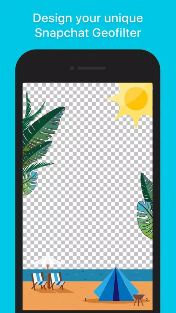 Zrzuty ekranu Geofilter Maker