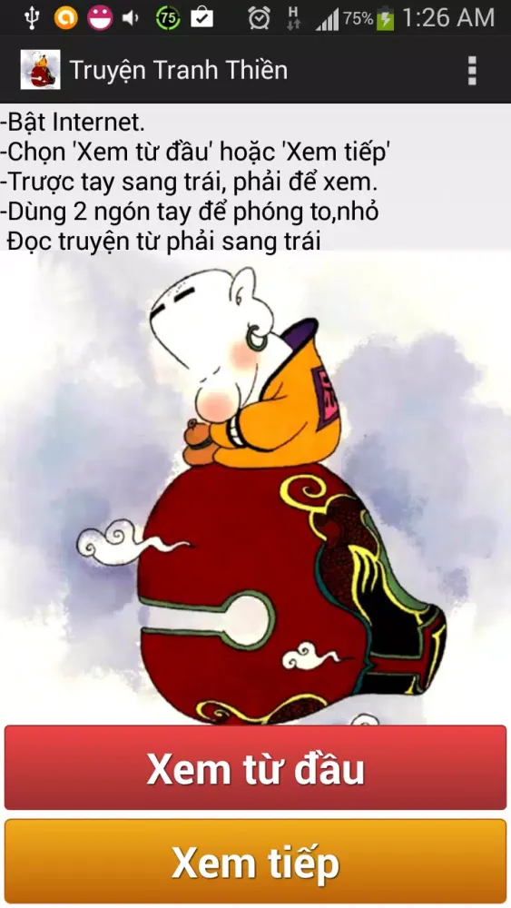 Capturas de pantalla de Truyện Tranh Thiền