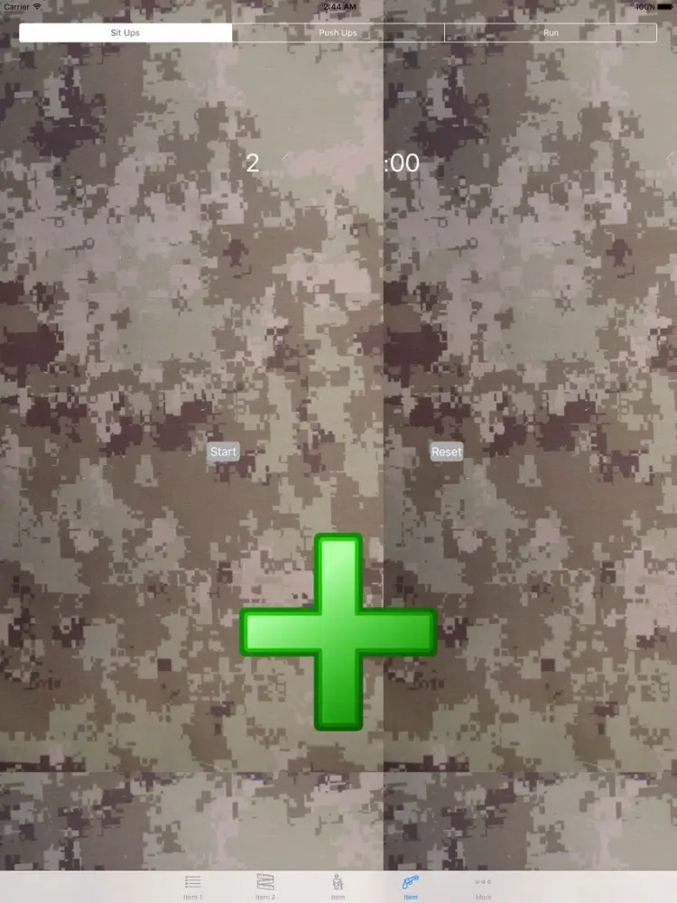 Скриншоты The APFT iPad 