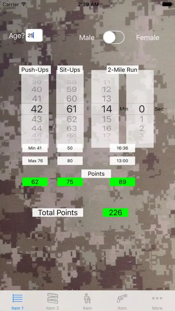 Скриншоты The APFT
