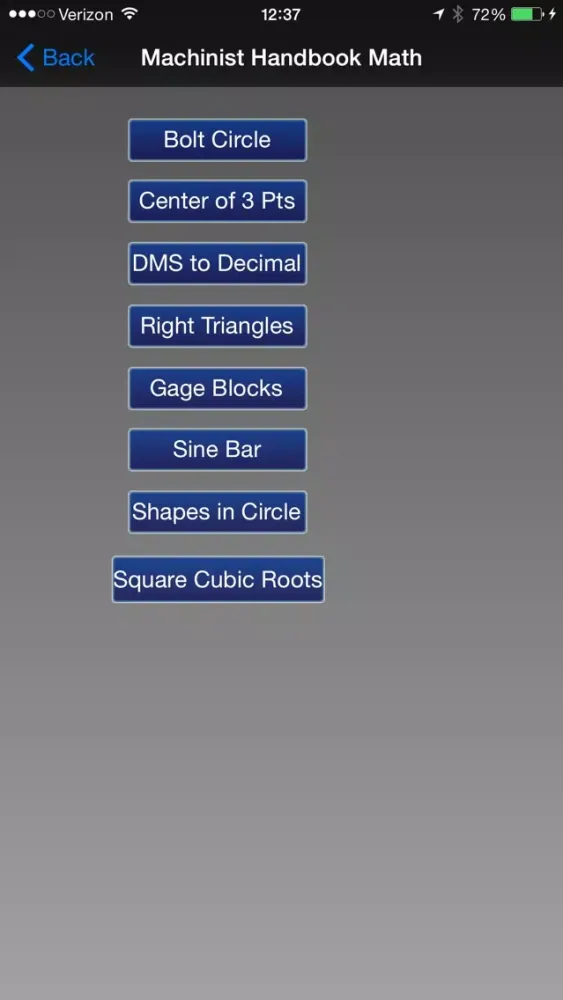 Captures d'écran de Machinist Handbook - The App