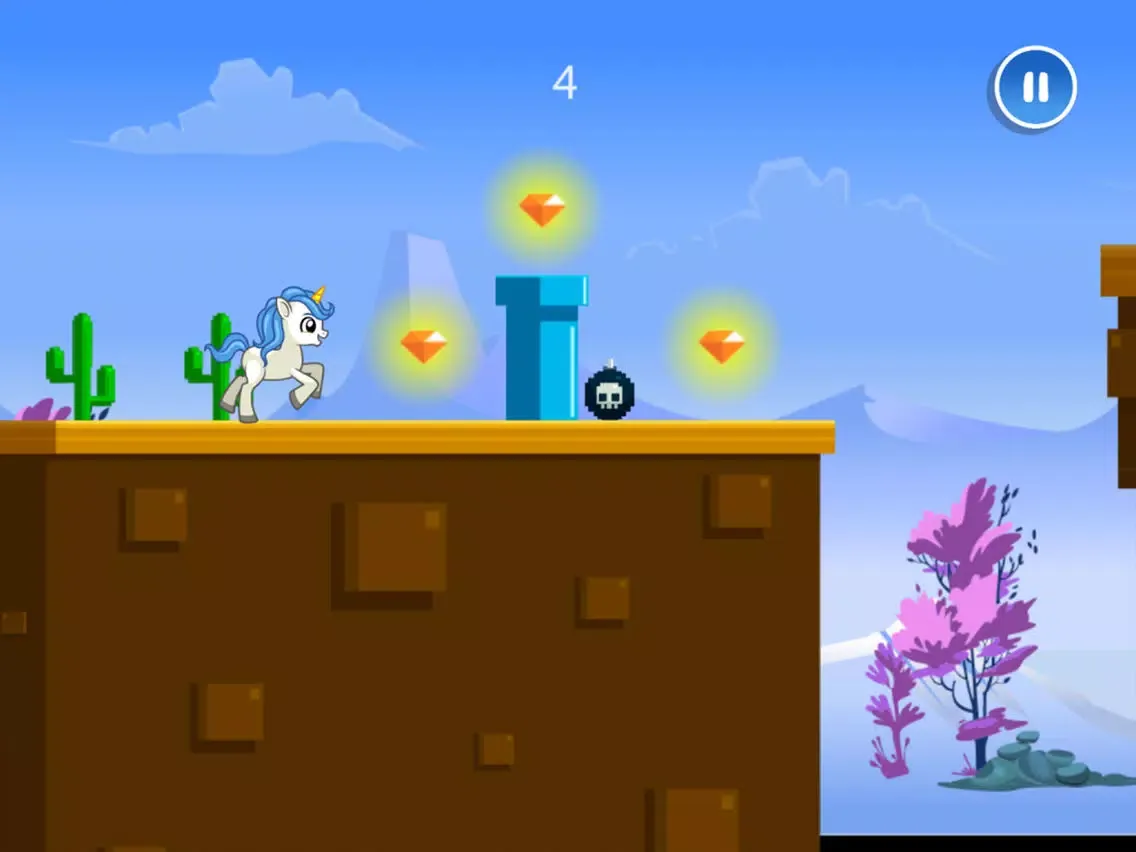 Tangkapan layar MyLittle Horse: My Prince Run iPad 