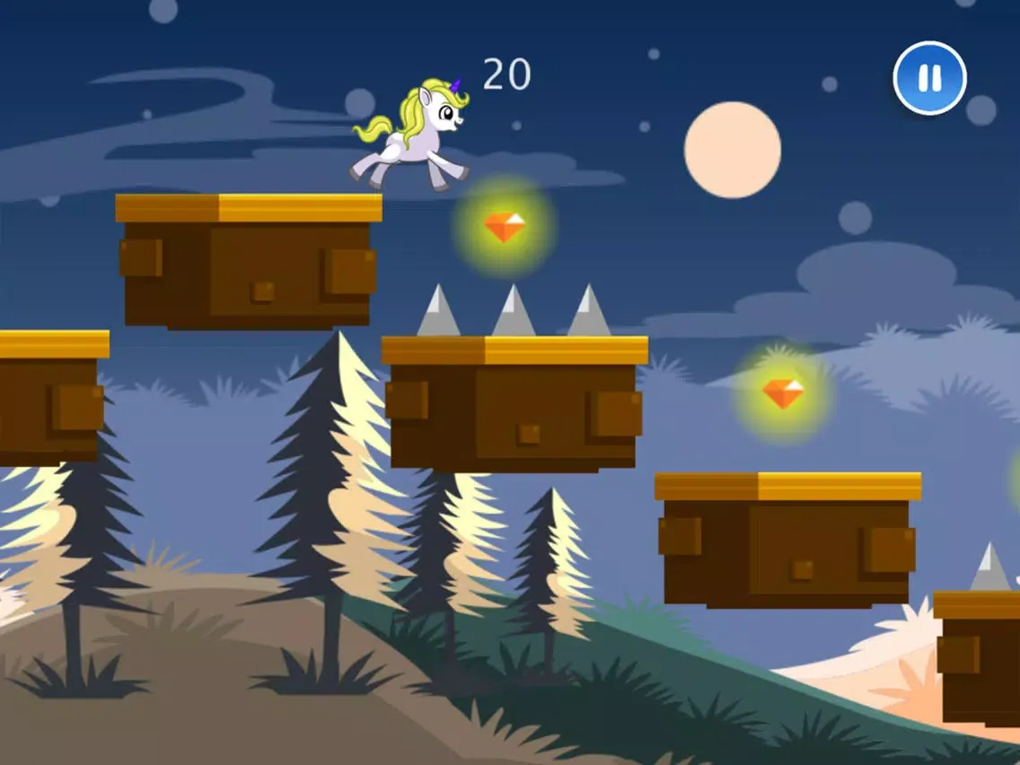 Tangkapan layar MyLittle Horse: My Prince Run iPad 