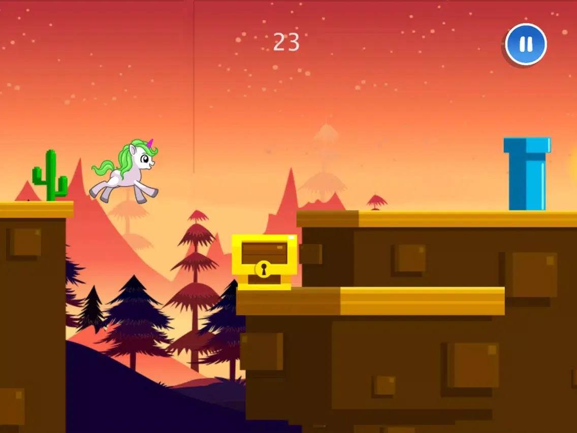 Tangkapan layar MyLittle Horse: My Prince Run iPad 