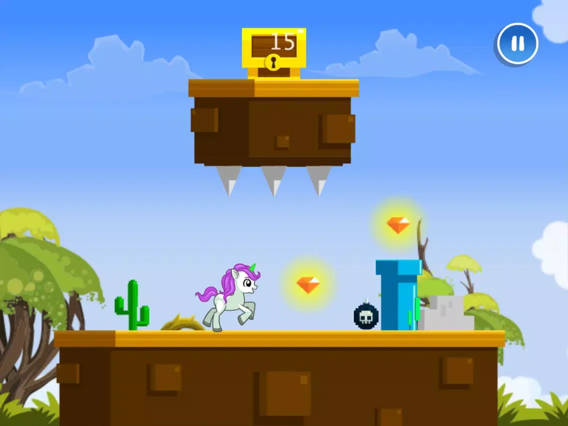 Tangkapan layar MyLittle Horse: My Prince Run iPad 