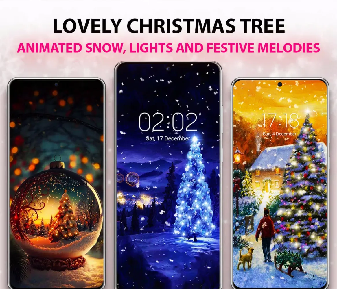 Screenshot di Christmas Tree Live Wallpaper