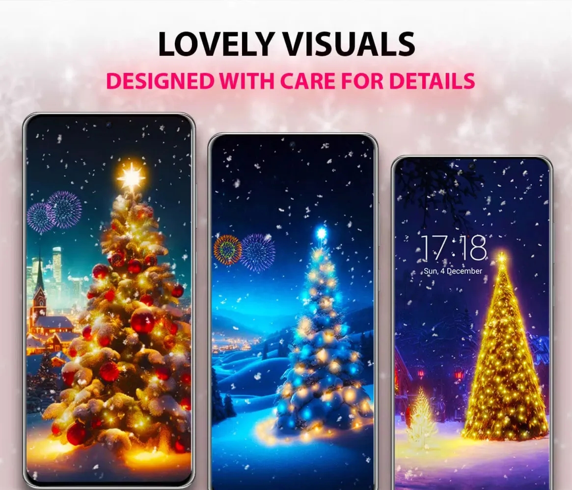 Screenshot di Christmas Tree Live Wallpaper