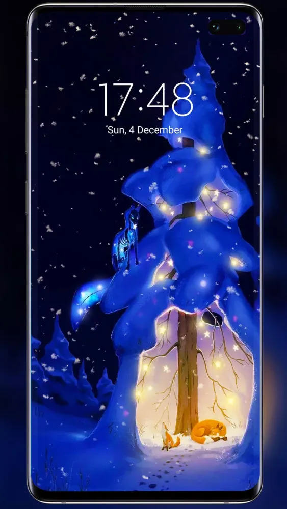 Screenshot di Christmas Tree Live Wallpaper