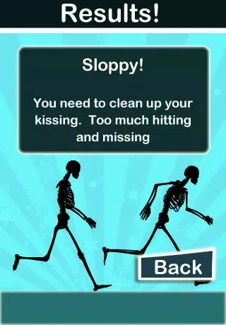 Zrzuty ekranu Kissing-Test!