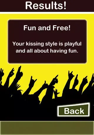 Zrzuty ekranu Kissing-Test!