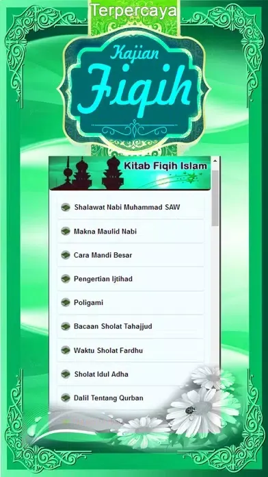 Kitab Ilmu Fiqih Tuntunan Hukum Islam 스크린샷
