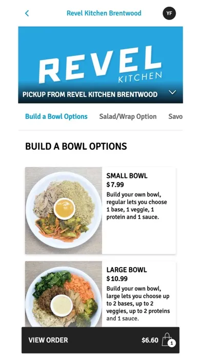 Capturas de pantalla de Revel Kitchen