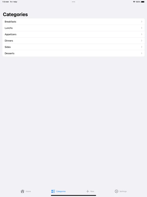 Kitchen Pantry Chef iPad 应用截图