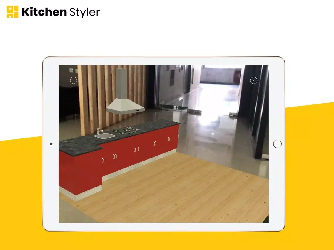 Kitchen Styler web UI iPad  Ekran Görüntüleri