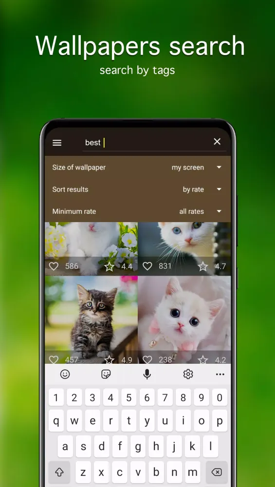 Kitten Wallpapers 4K سکرین شاٹس