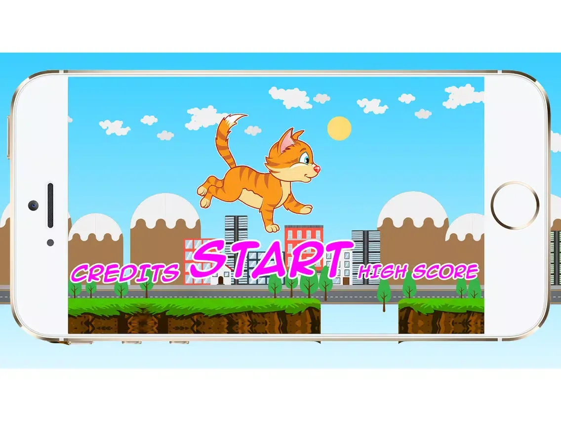 Kitty At A Run iPad 應用截圖