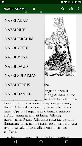 Capturas de pantalla de Kitab Nabi Konjo