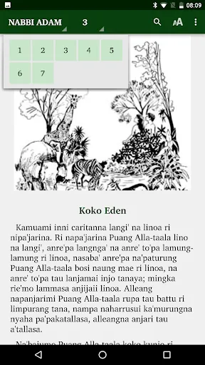 Capturas de pantalla de Kitab Nabi Konjo