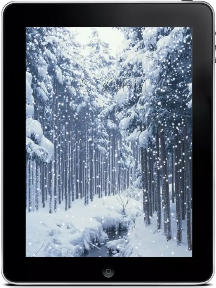 Zrzuty ekranu Precipitation: Rain, Snow & Other Relaxing Sounds and Visuals iPad 