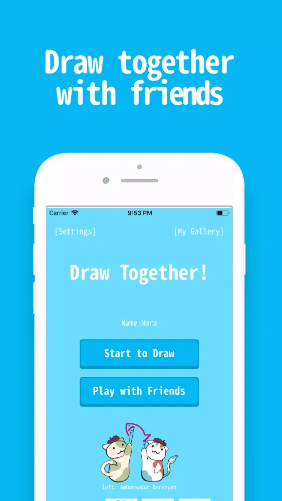 Zrzuty ekranu Draw Together