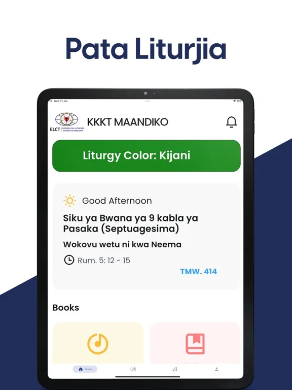 تصاویر KKKT Maandiko iPad 