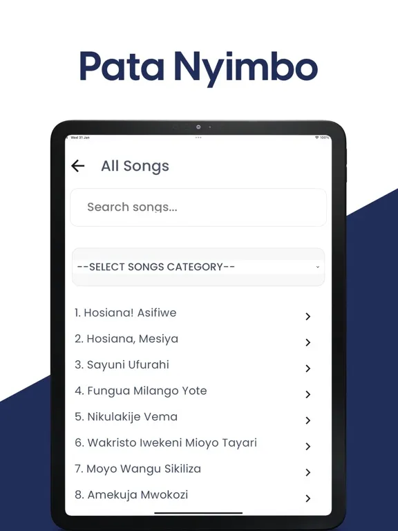 تصاویر KKKT Maandiko iPad 
