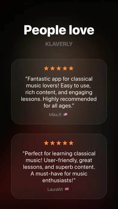 Klaverly・Learn Classical Music سکرین شاٹس