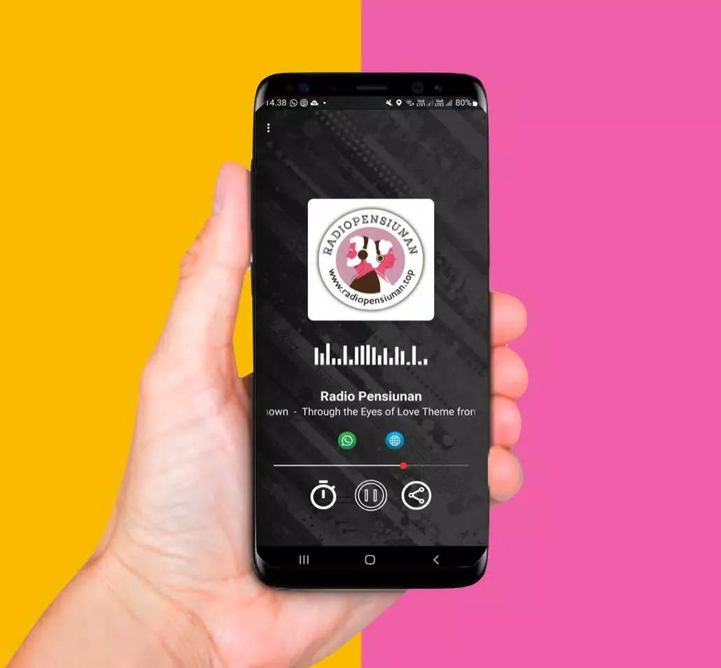 Radio Pensiunan سکرین شاٹس