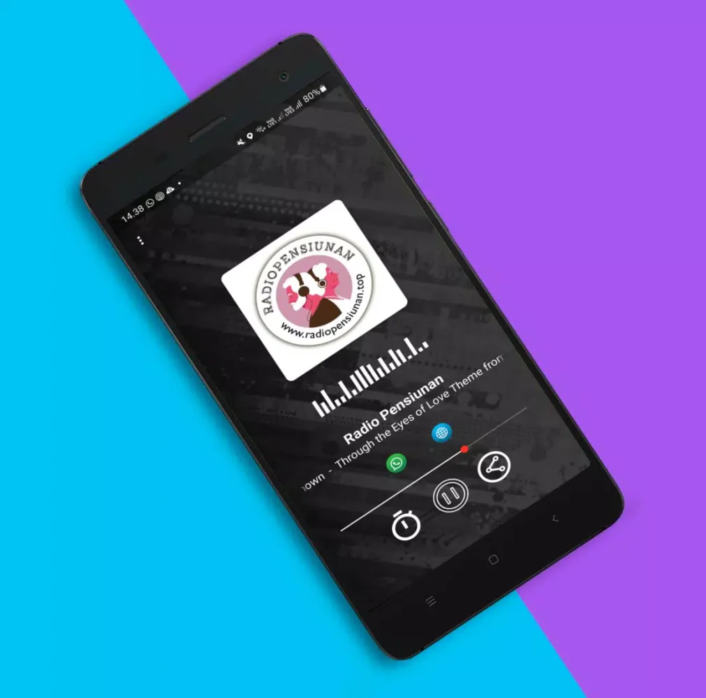 Radio Pensiunan سکرین شاٹس