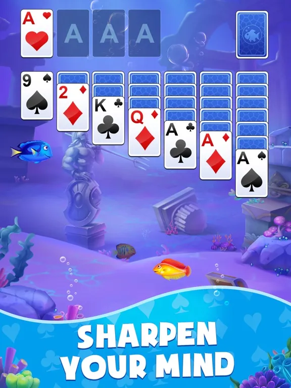 Captures d'écran de Solitaire: Fishing Go! iPad 