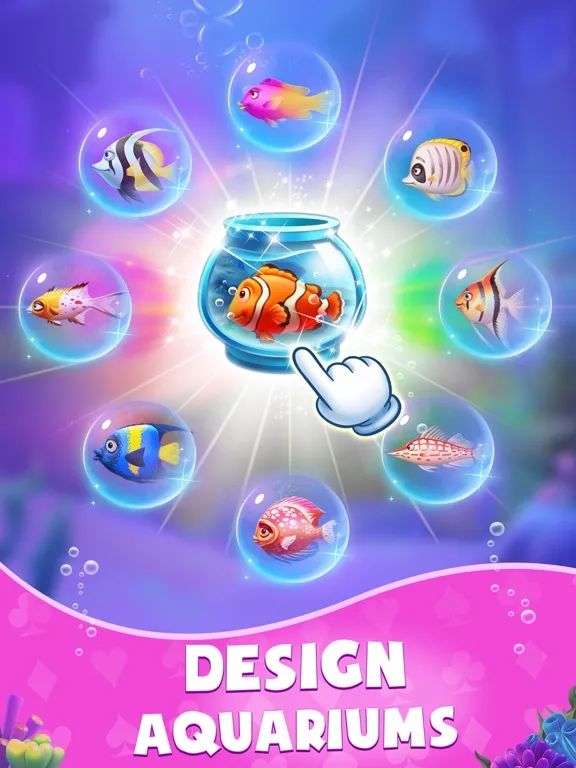 Captures d'écran de Solitaire: Fishing Go! iPad 