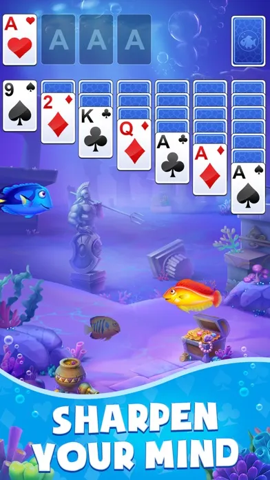 Captures d'écran de Solitaire: Fishing Go!