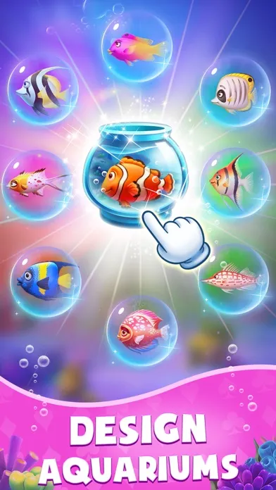 Captures d'écran de Solitaire: Fishing Go!